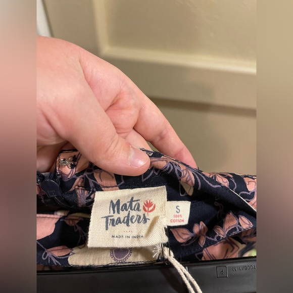 NWT MATA TRADERS Mid Skirt Pencil Watercolor Size S - Picture 9 of 9